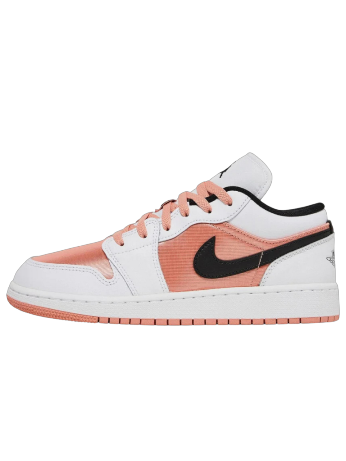 Air Jordan 1 Low White Light Madder Root (GS)
