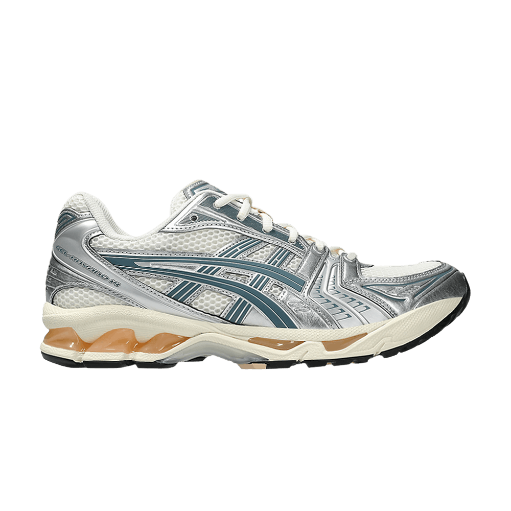 Gel-Kayano 14 Birch Pure Silver Teal Gold