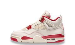 Air Jordan 4 Retro Valentine Day Pale Ivory Sierra Red