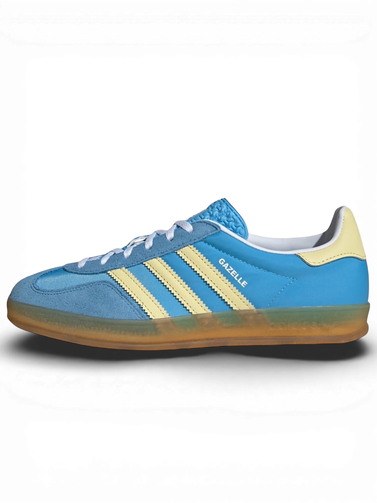 adidas Gazelle Indoor Semi Blue Burst Almost Yellow