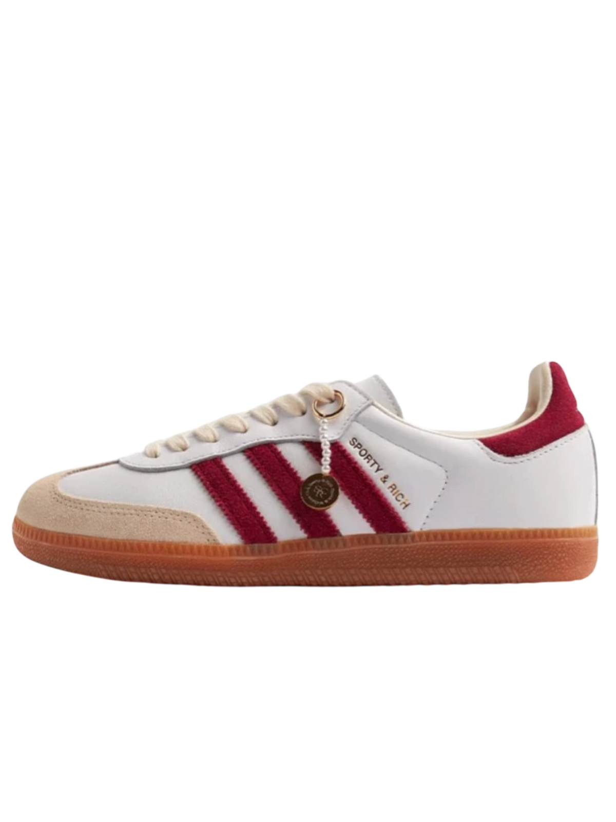 Adidas Samba Sporty & Rich White Core Burgundy