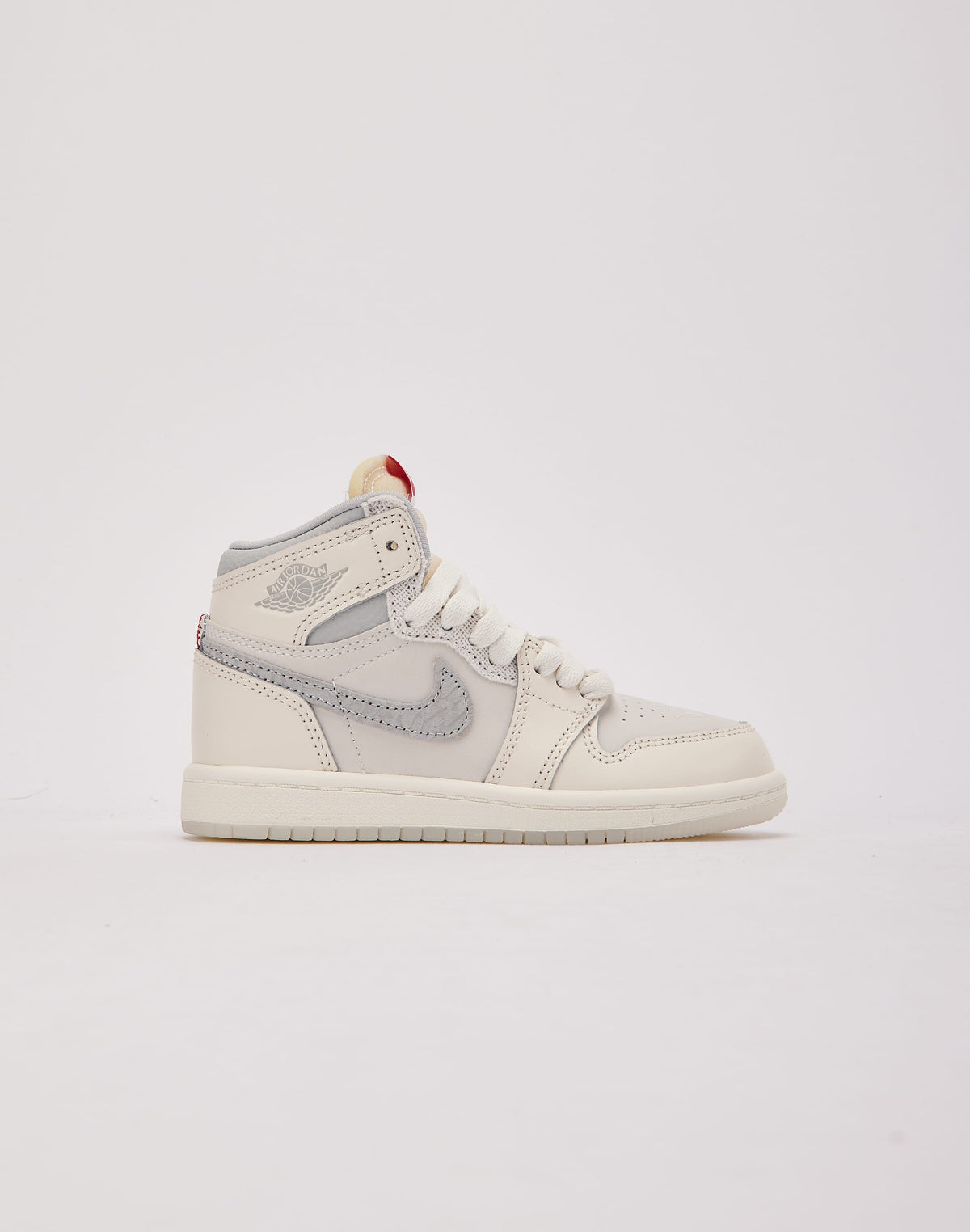 Jordan Air Jordan 1 Retro High OG 'Sail and University Red' Pre-School