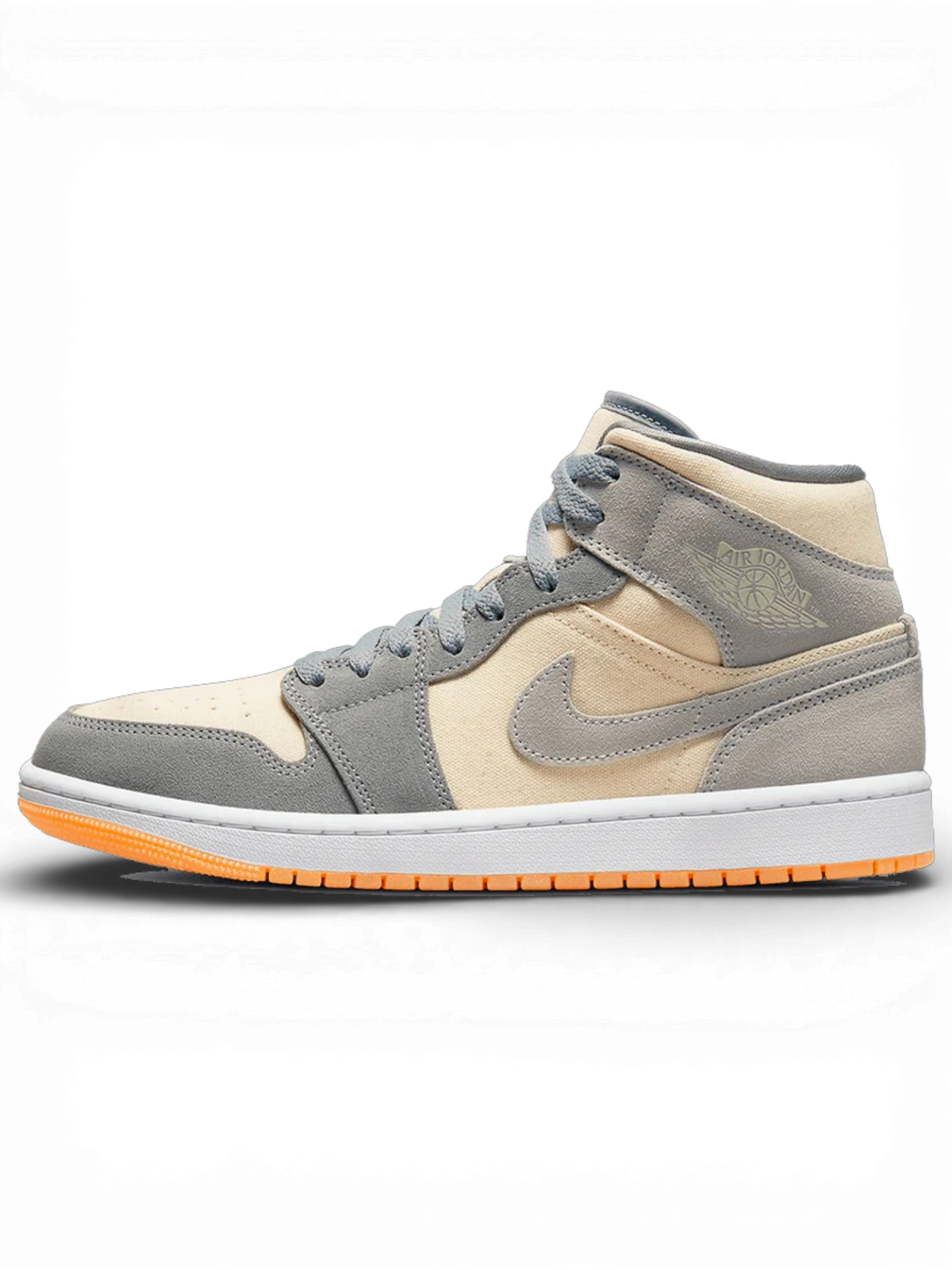 Jordan 1 Mid 	Coconut Milk Particle Grey