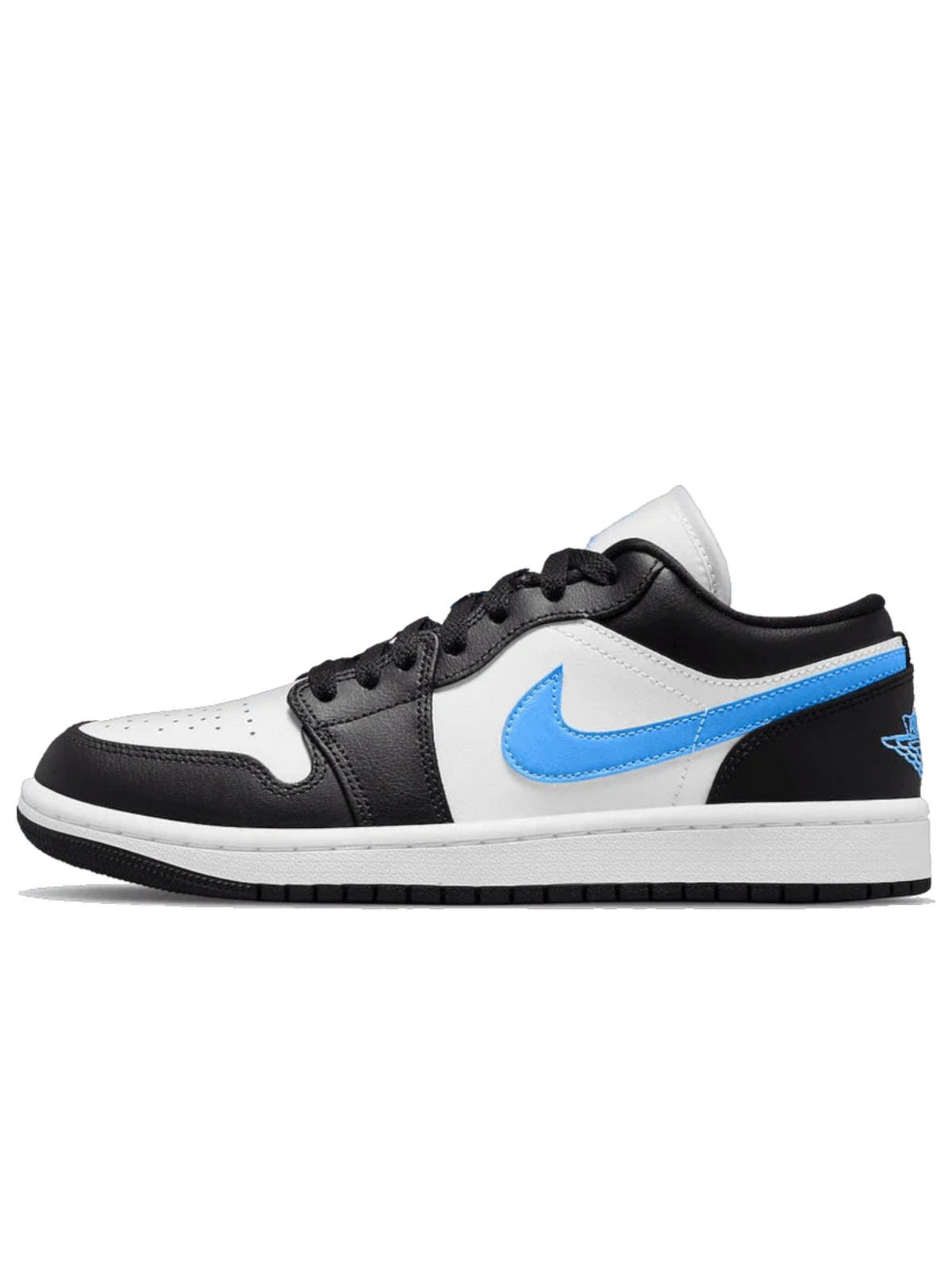 Jordan 1 low	Black University Blue White (W)