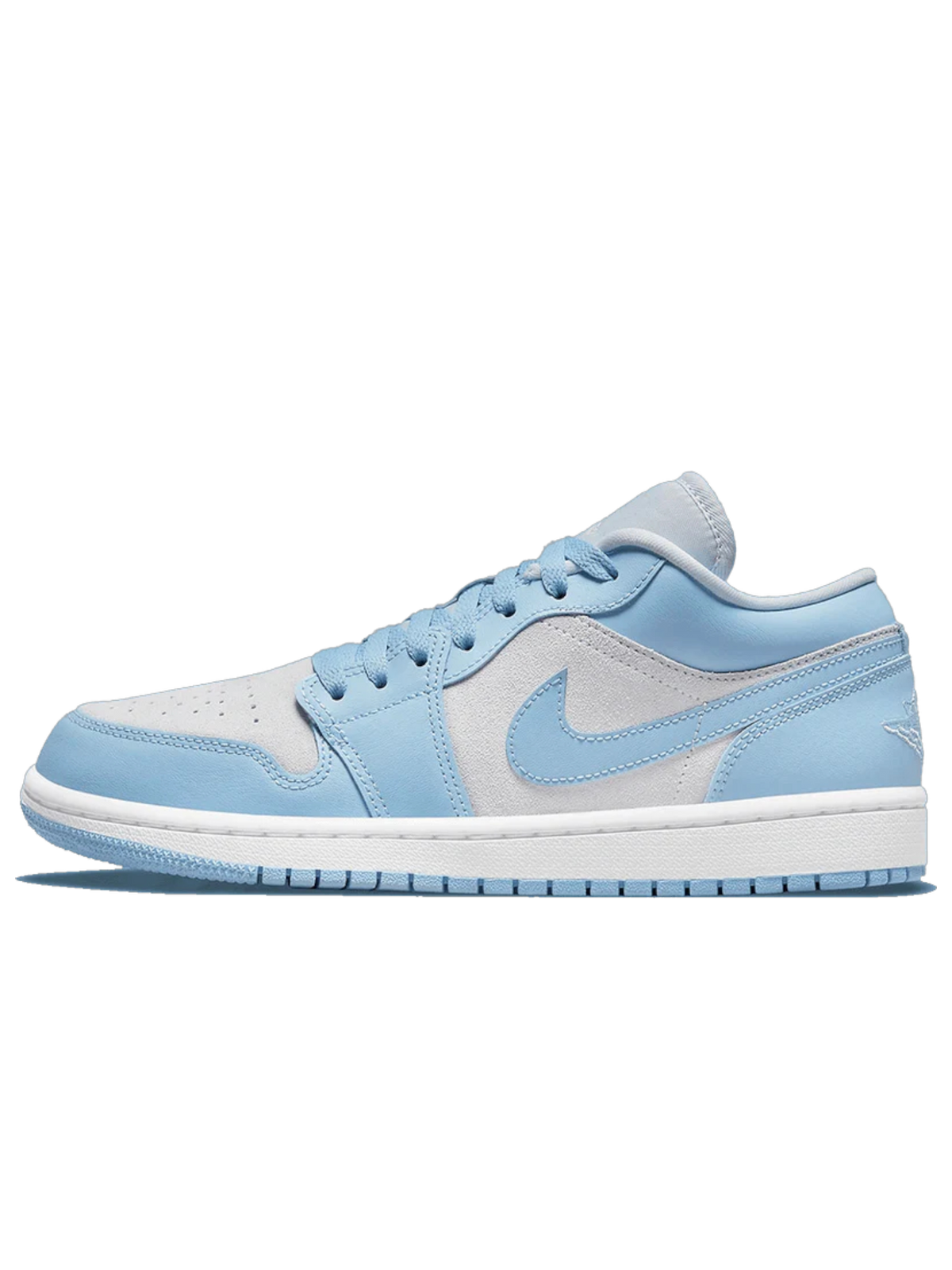 Jordan 1 low	University Blue Grey (W)