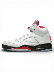 Jordan 5 Retro Fire Red Silver Tongue (2020)