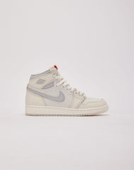 Jordan Air Jordan 1 Retro High OG 'Sail and University Red' Grade-School