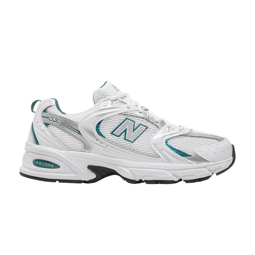 530 White Silver Green
