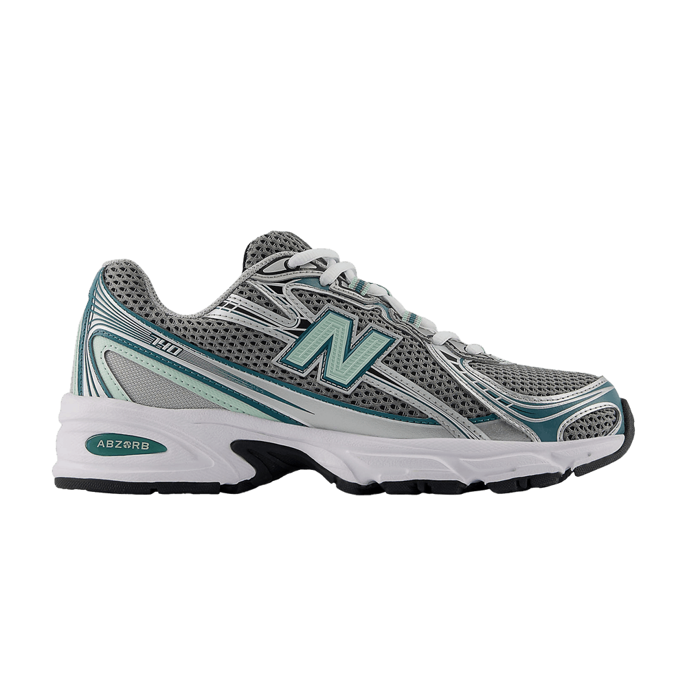 740 Silver Metallic / New Spruce