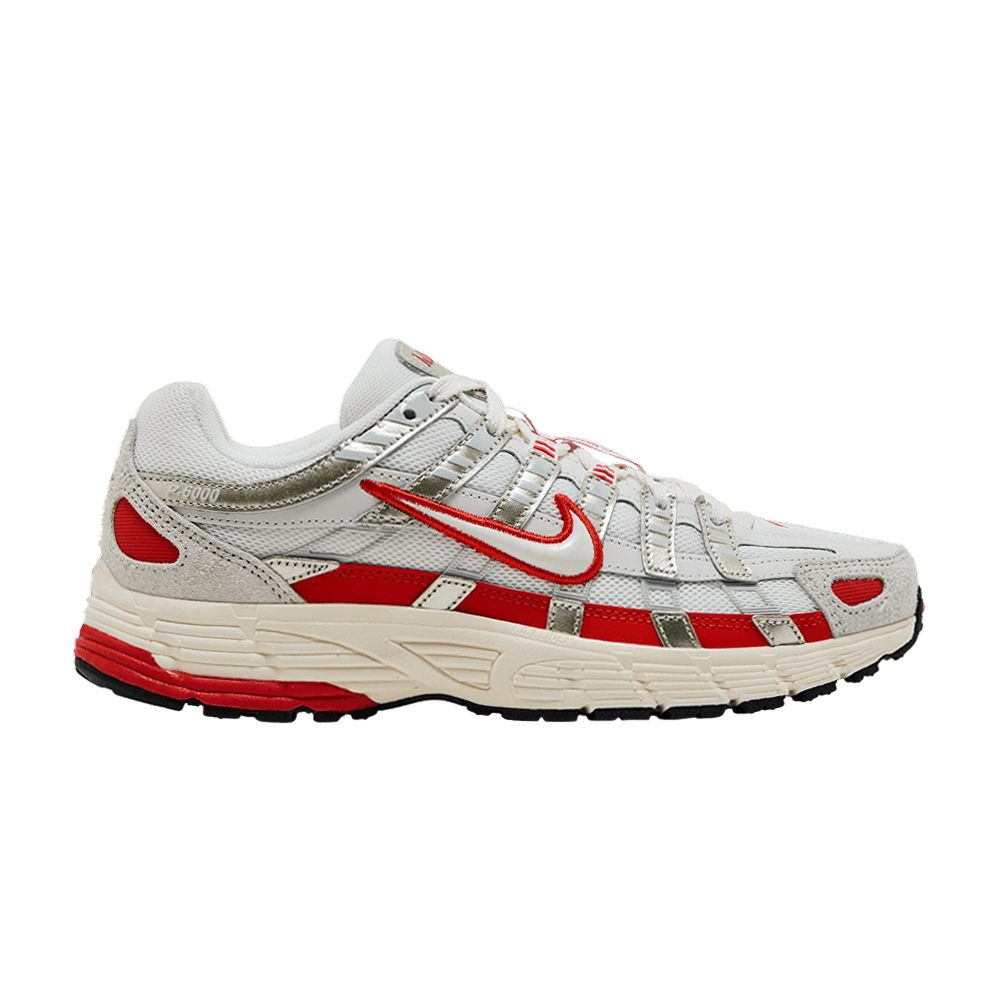 P-6000 Sail Pale Ivory Light Bone Picante Red (Women's)