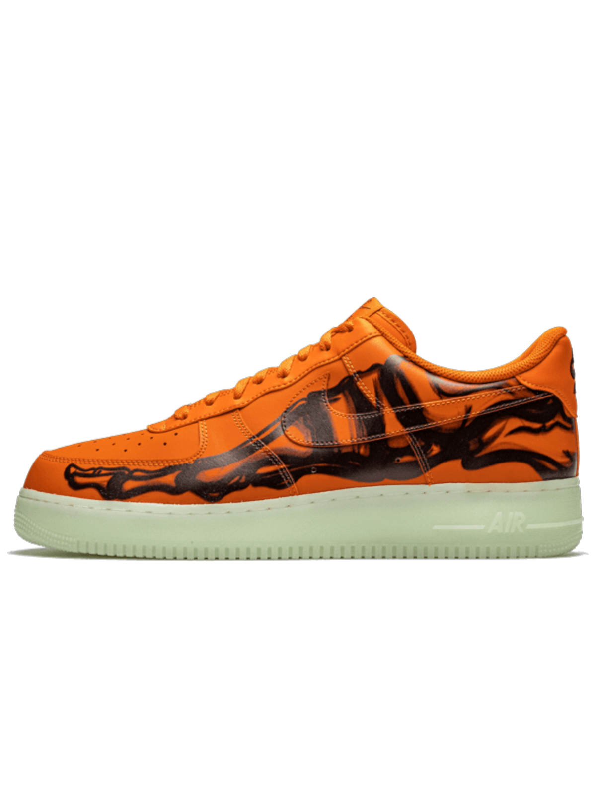 Nike Air Force 1 Low Skeleton Halloween Orange (2020)