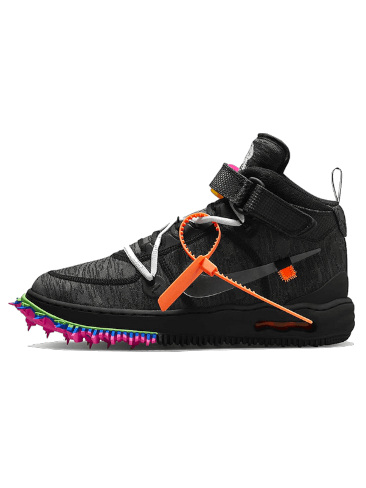 Nike Air Force 1 Mid Off-White Clear Black