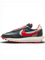 Nike LD Waffle sacai Undercover Midnight Spruce University Red