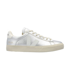 Campo Leather Silver White