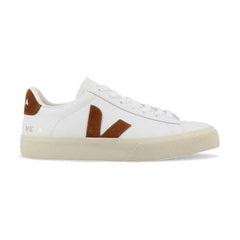 Campo Leather White Cognac Woman
