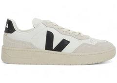 V 90 Leather White Black