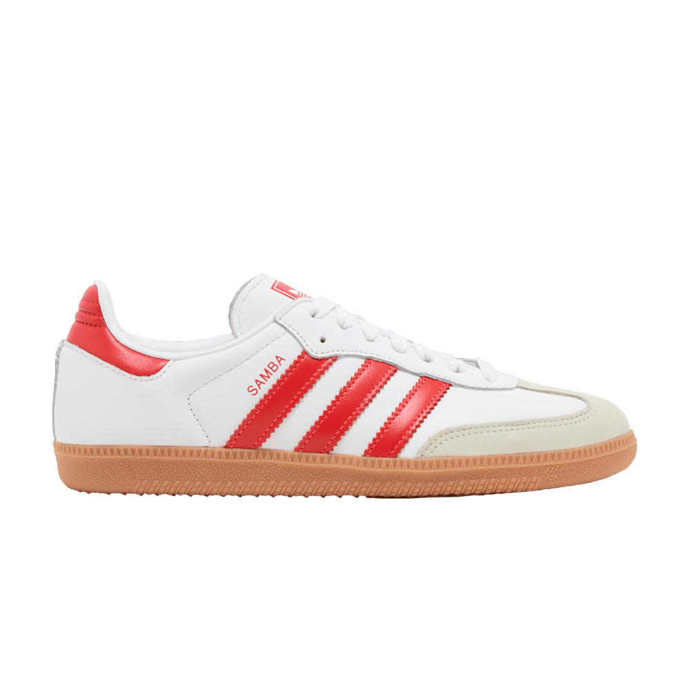 Wmns Samba OG White Solar Red Gum