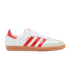 Wmns Samba OG White Solar Red Gum