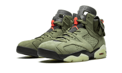 Air Jordan 6 Travis Scott Medium Olive