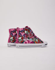 Ed Hardy Skull Butterfly Hi Grade-School