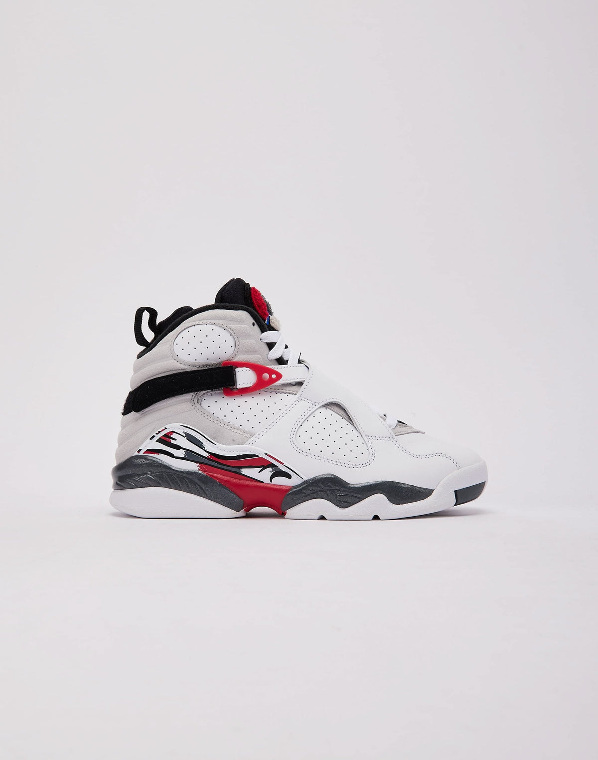 Jordan Air Jordan 8 Retro 'White and True Red' Grade-School