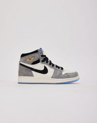 Jordan Air Jordan 1 Retro High OG 'Cool Grey And Sail' Grade-School