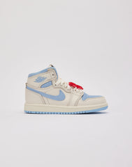 Jordan Air Jordan 1 Retro High OG 'Psychic Blue and Pale Ivory’ Pre-School