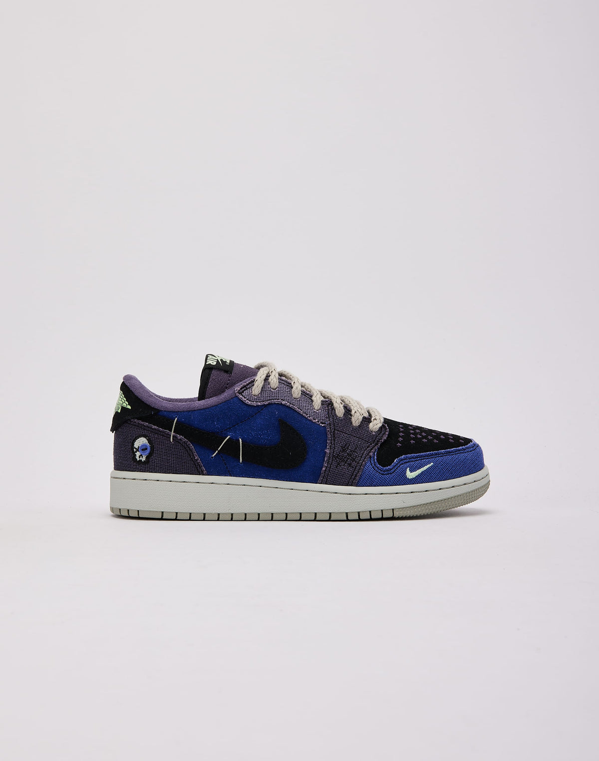 Jordan Air Jordan 1 Retro Low OG 'Regency Purple and Dark Raisin' Grade-School