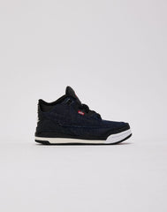 Jordan Air Jordan 3 Retro x Levi's 'Indigo and Gym Red' Pre-School