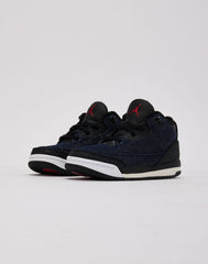 Jordan Air Jordan 3 Retro x Levi's 'Indigo and Gym Red' Pre-School