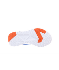New Balance Kid's 578 Bungee Lace with Top Strap Shoe Blue/Orange