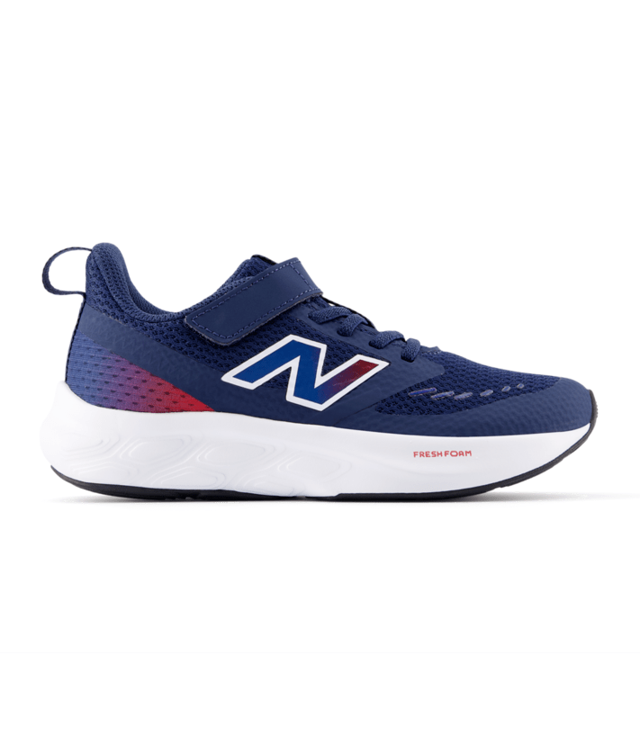 New Balance Kid's Fresh Foam 625 Bungee Lace with Top Strap Shoe Navy