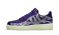 Nike Air Force 1 Low '07 QS Purple Skeleton Halloween (2021)