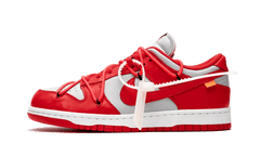 Dunk Low Off-White University Red