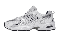 New Balance 530 White Silver Navy