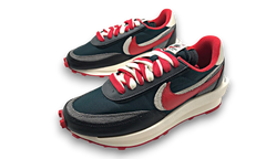 Nike LD Waffle sacai Undercover Midnight Spruce University Red