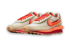 Nike LD Waffle sacai CLOT Kiss of Death Net Orange Blaze
