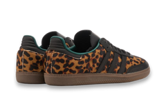 adidas Originals Women's Samba OG "Black Green Leopard"